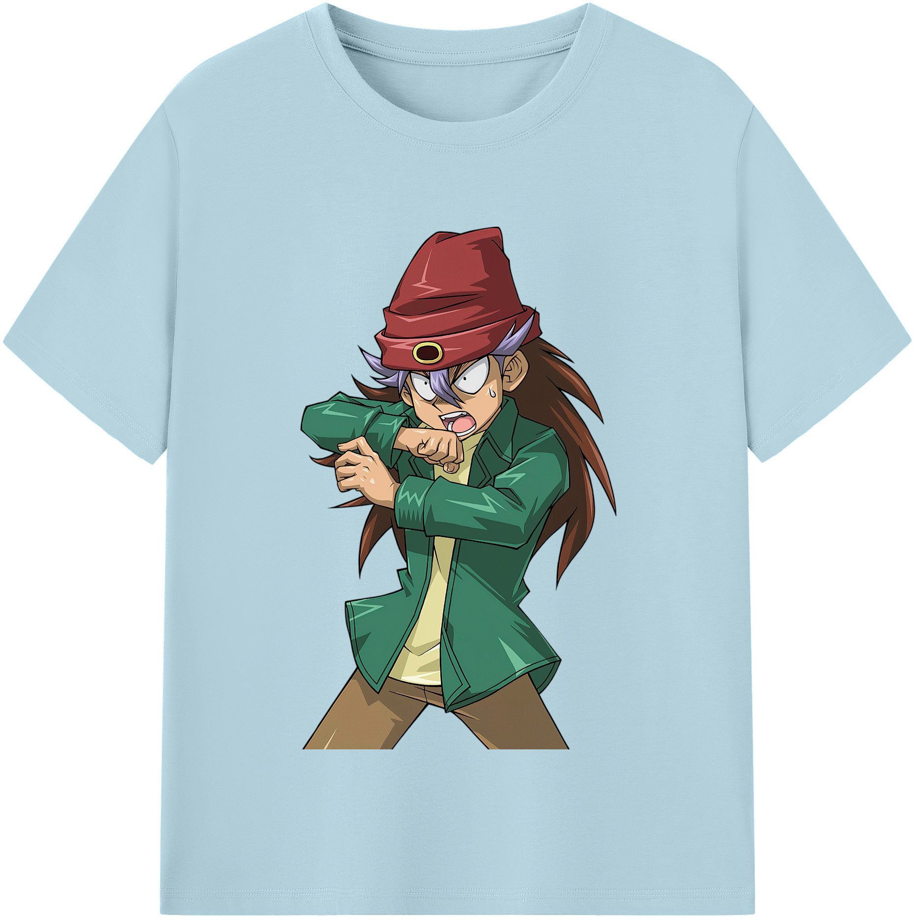 （画像用） 遊☆戯☆王 Yu-Gi-Oh! 綿100％半袖Tシャツ（フロントプリント）